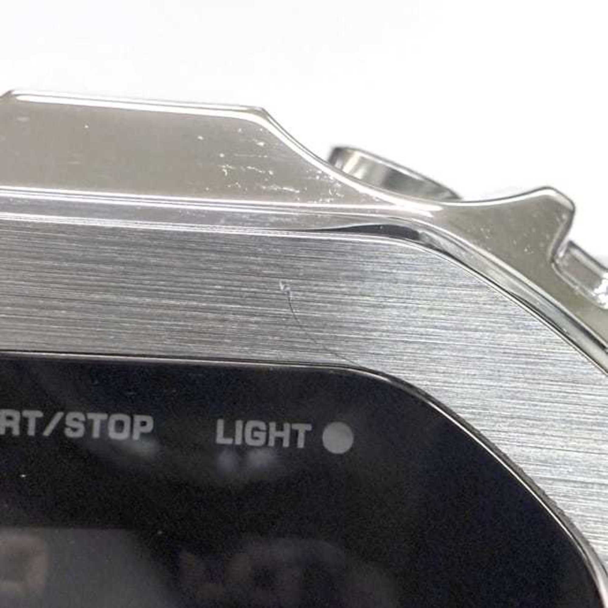 Casio Watch f-22313 Black Silver G-SHOCK GM-5600 SS Rubber Quartz CASIO G-Shock Men's Women's Digital Display Bracelet Alarm Dial Unisex Sports f-222313 — Very Good