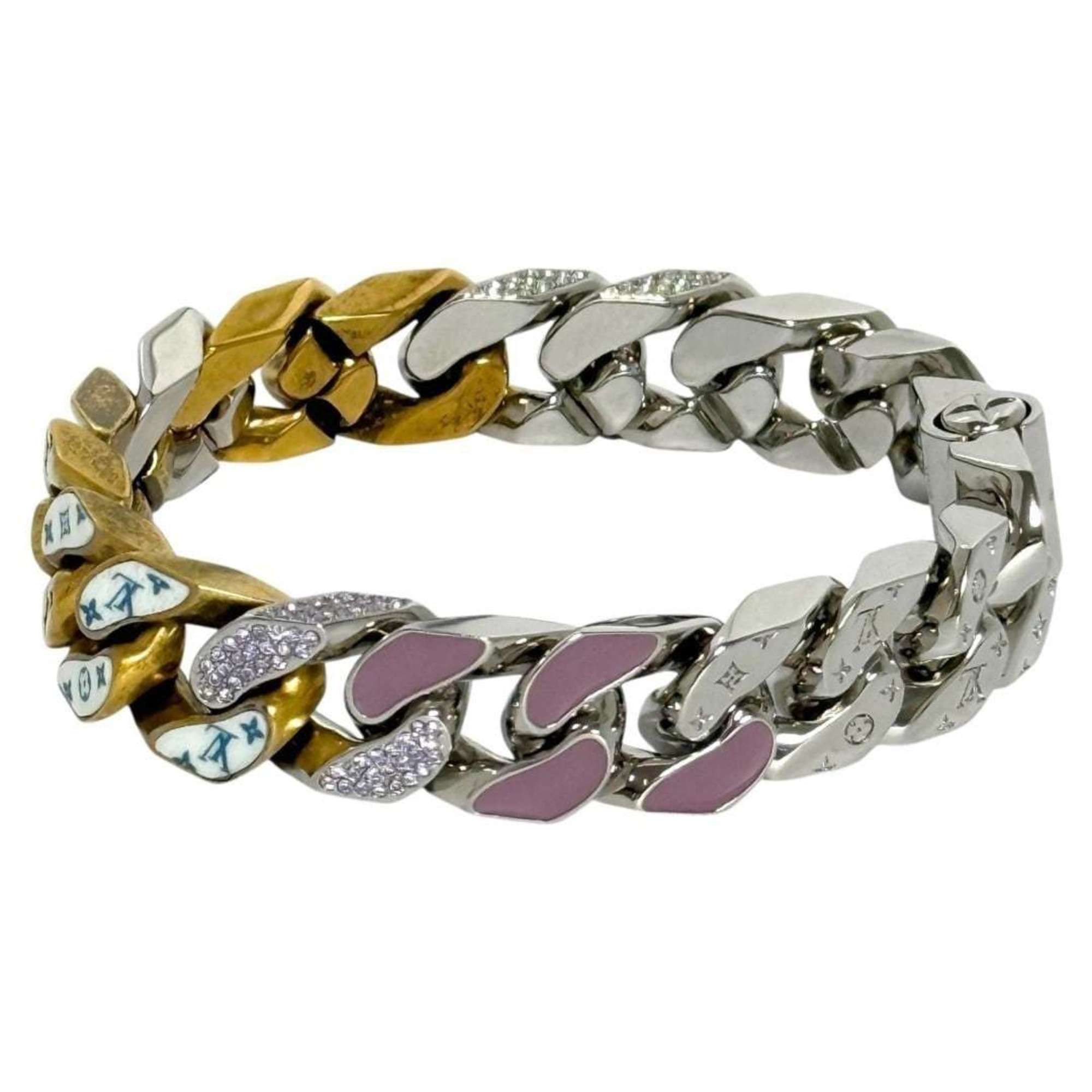 Louis Vuitton Men's Bracelet, Soapy Chain — Like New