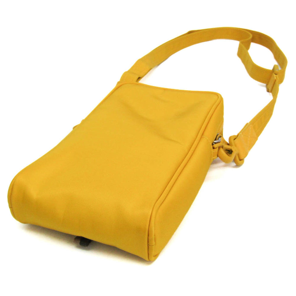 Fendi Baguette Phone Pouch 7AS056 Men,Women Nylon Shoulder Bag Yellow — Like New