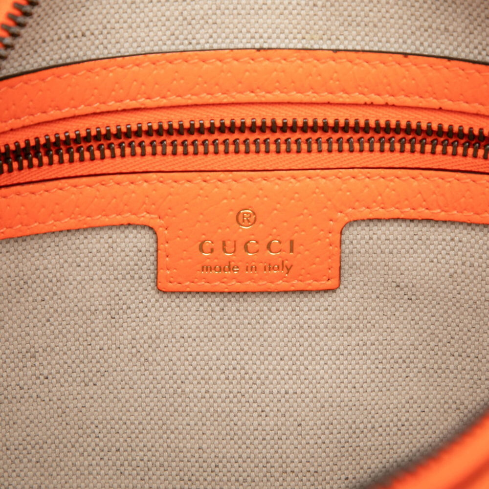 Gucci Ophidia GG Supreme Shoulder Bag Crossbody 699439 Orange Beige Leather Women's GUCCI — Like New
