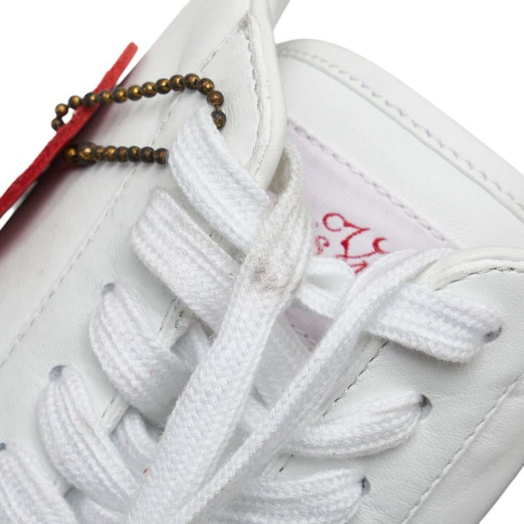 Louis Vuitton Rivoli Line Sneakers Size: 5 1/2 White Red Leather Rubber Women's LOUIS VUITTON