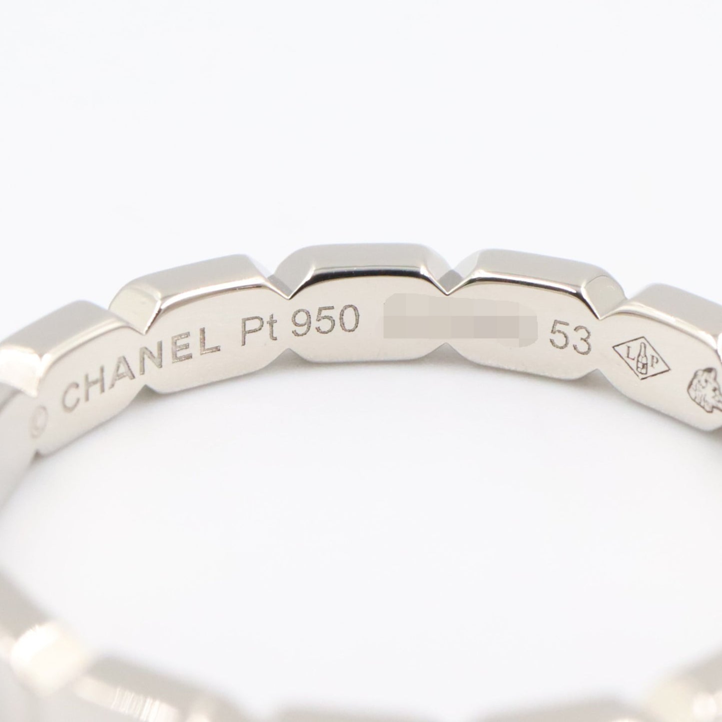 CHANEL Premiere Ring, Pt950 Platinum, Women's, Silver