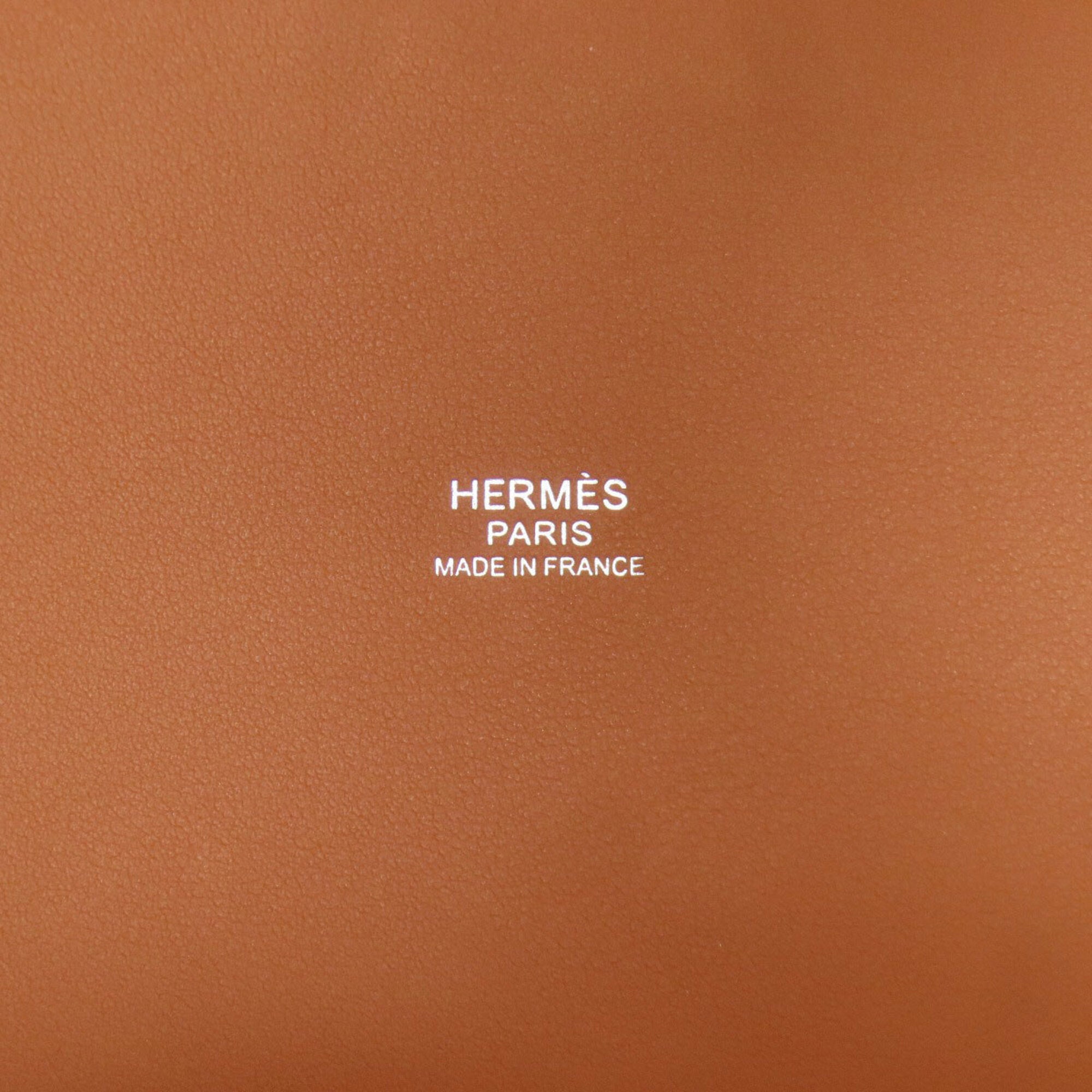 Hermes Picotin Lock PM Couverture Silver Hardware Handbag Toile H/Swift Women's HERMES — Like New