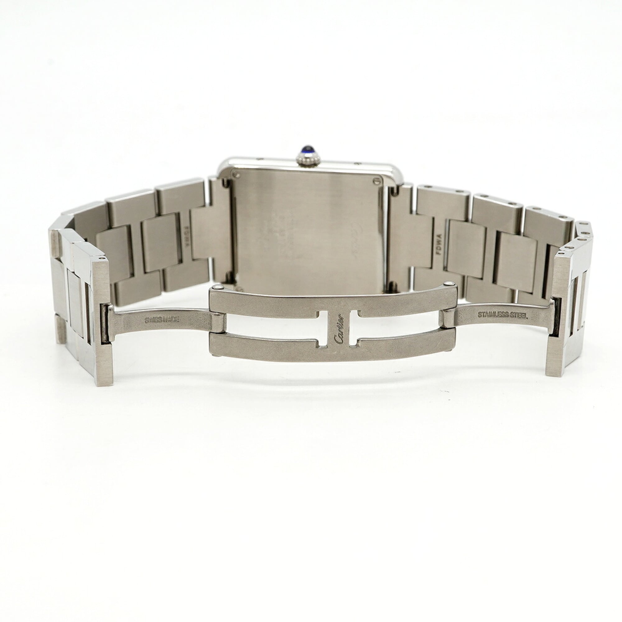 Cartier Tank Solo LM W5200014 Silver Dial Watch (Men's & Women's) — Good