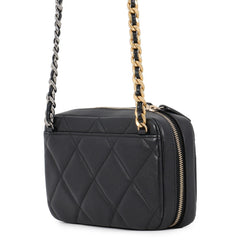 Chanel Chain Shoulder Bag CHANEL19 Coco Mark Lambskin AP2728 CHANEL Handbag Black Women's — Like New