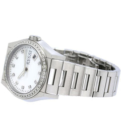 GUCCI Pantheon Bezel Diamond 10P Watch YA115404 115.4 Boys' Stainless Steel 40561 — Good