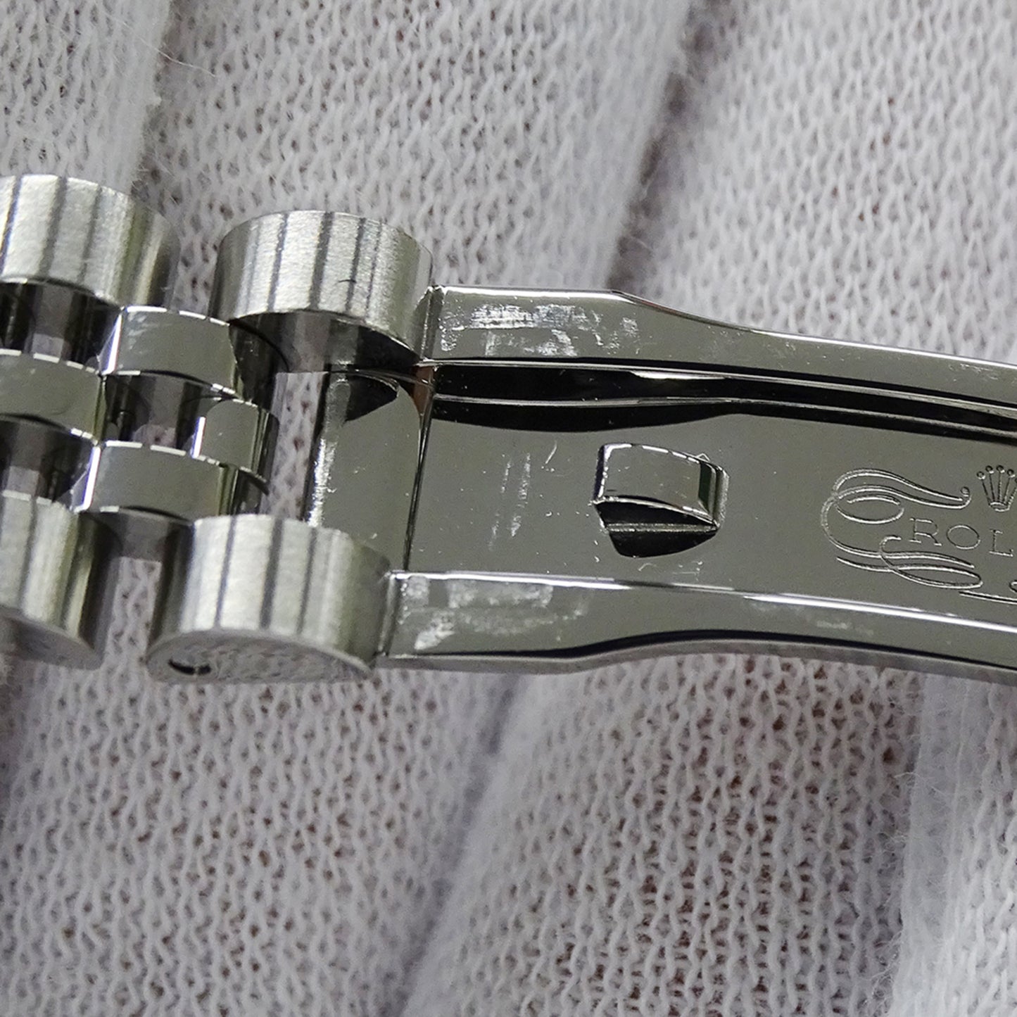 Rolex Datejust 179174, D-serial, Women's Automatic Watch, Stainless Steel, White Gold, Silver, White, Overhauled and Polished