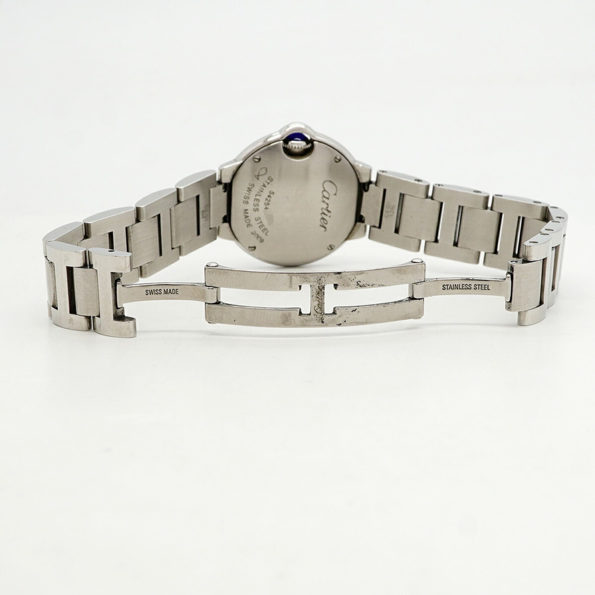 Cartier Ballon Bleu SM W69010Z4 Silver Dial Women's Watch — Good