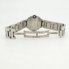 Cartier Ballon Bleu SM W69010Z4 Silver Dial Women's Watch — Good