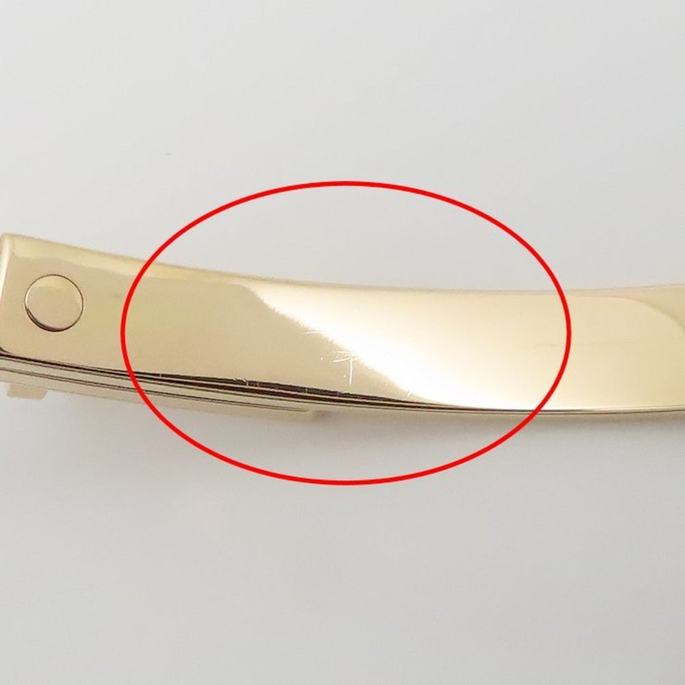 HERMES Kelly PM Bangle with Diamonds, 18K Pink Gold, Women's, H110013B00SH 295306 — Like New