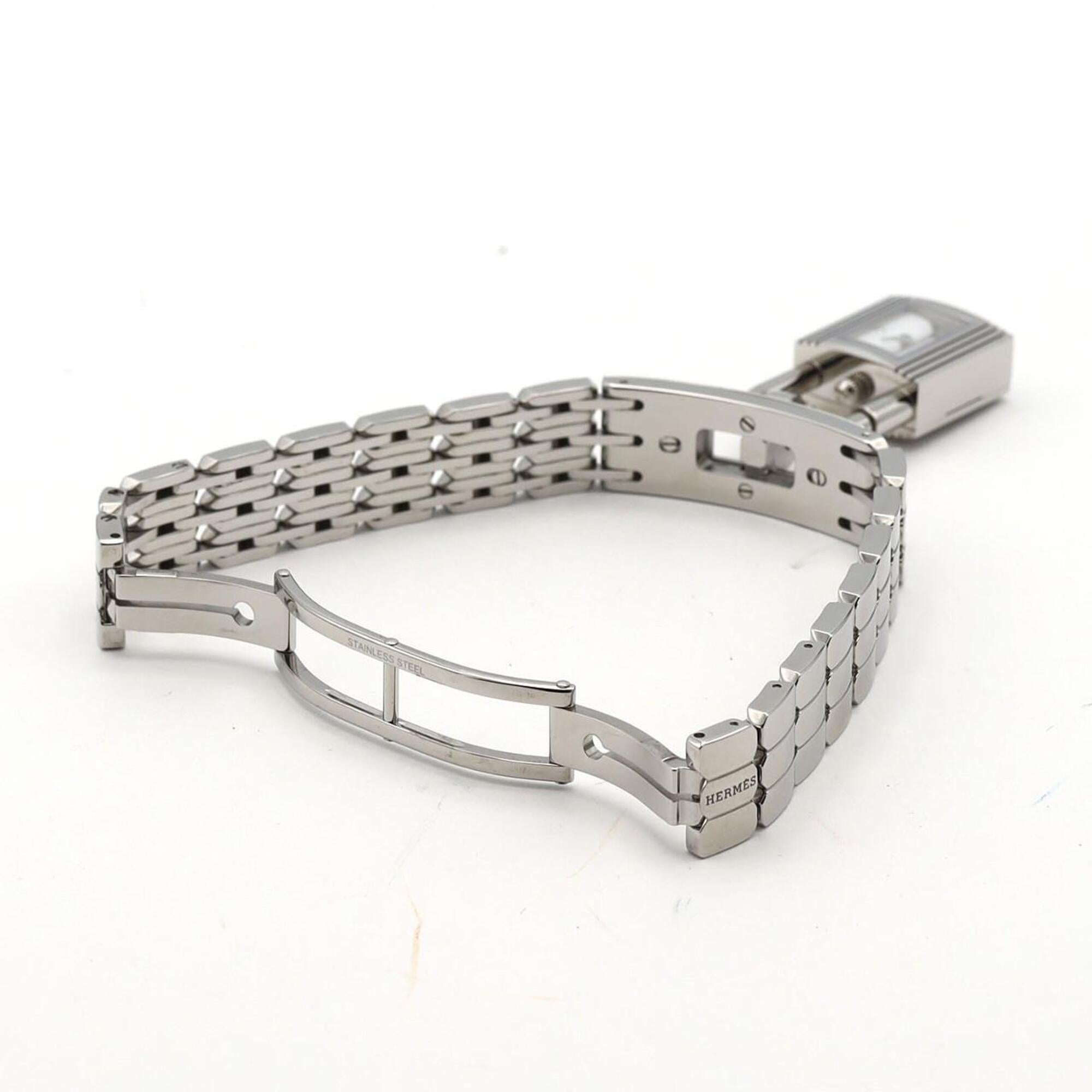 Hermes Kelly KE4.110 SS Quartz Watch — Very Good