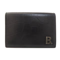 Balenciaga Compact Wallet Logo Bifold Leather Women's BALENCIAGA