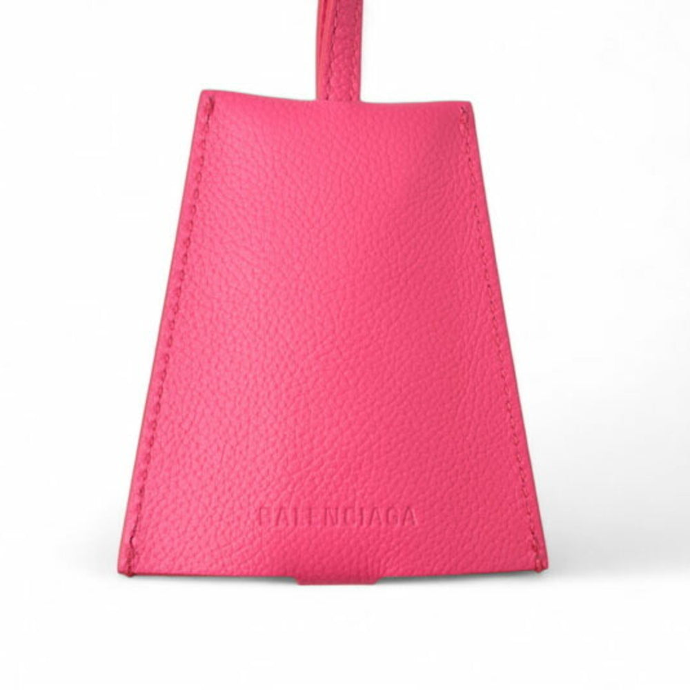 Balenciaga Key Ring Charm Neck Strap BALENCIAGA Crochet Pink Unused — New - Store Return