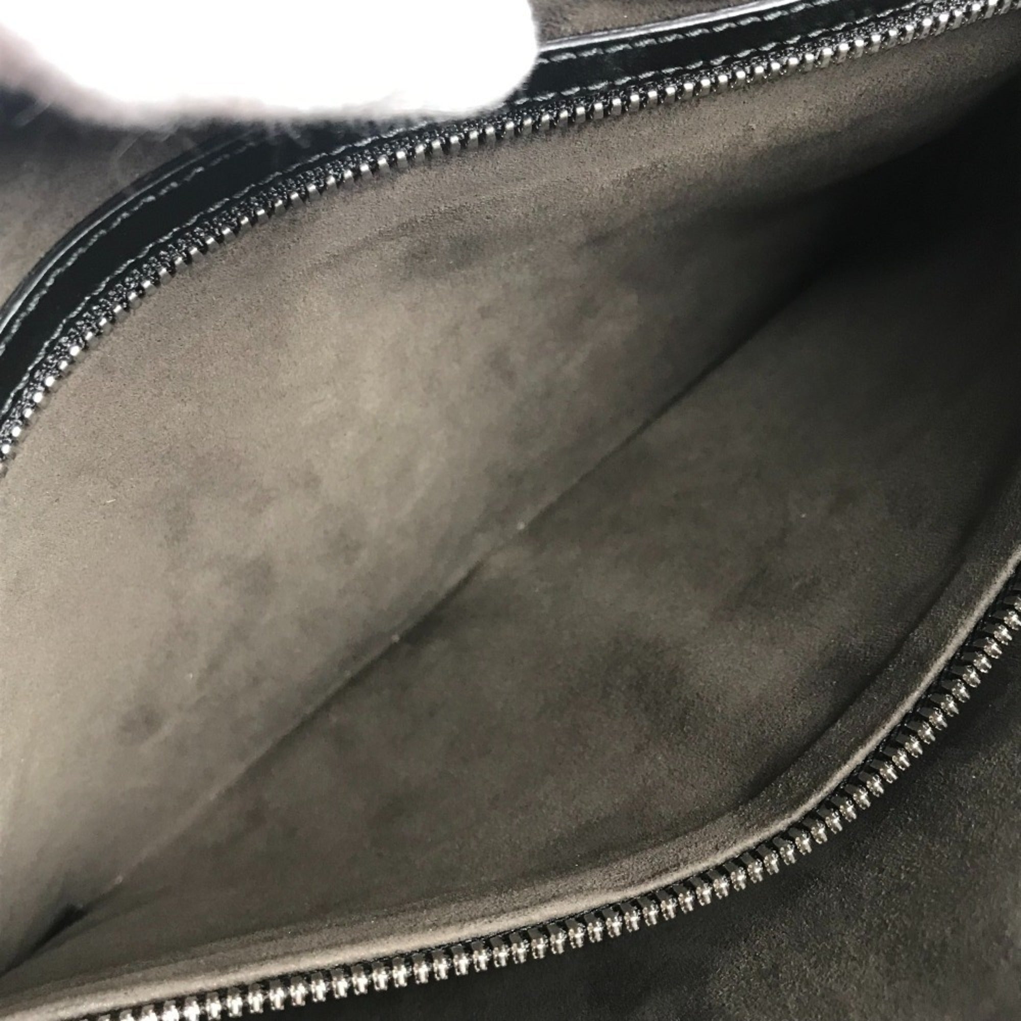 GUCCI 429004 Guccissima GG Logo Crossbody Bag 2-Way Clutch Shoulder Shima Leather Men's Black Like New — Like New