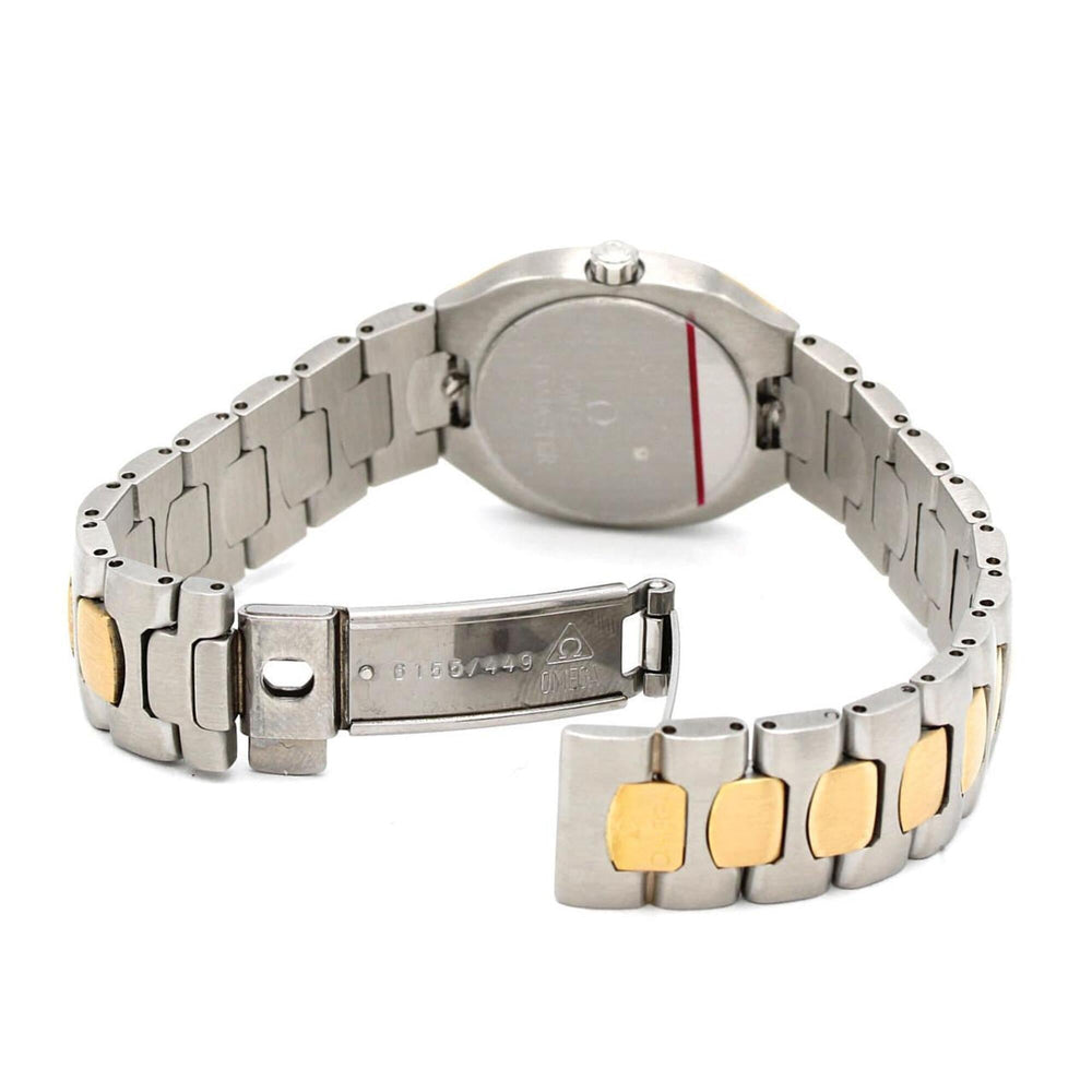 Omega Polaris Two-Tone Stainless Steel x Yellow Gold Quartz Watch — Good