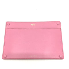 Fendi 7AR907 bag pocket flat Pouch pink — Like New