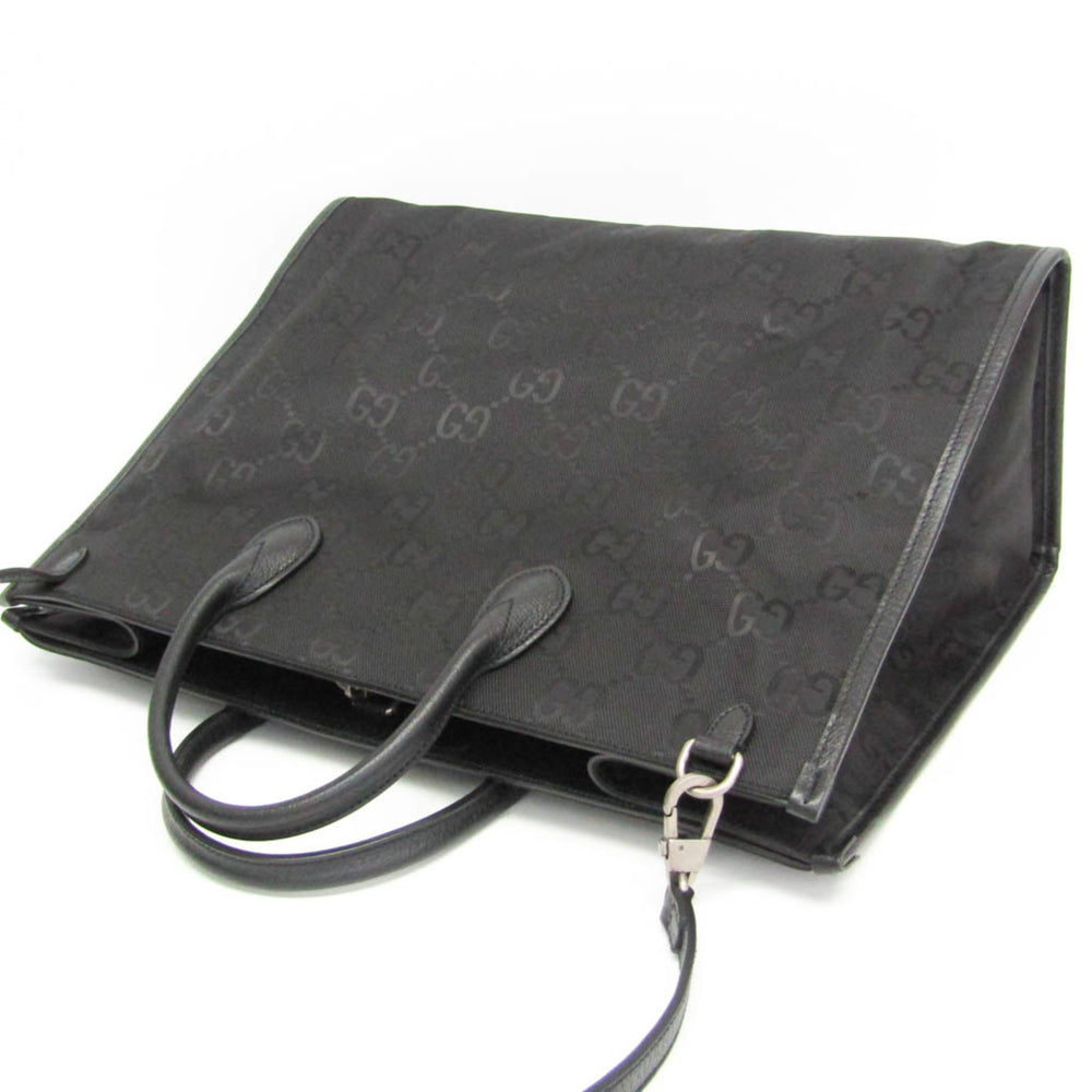 Gucci Off The Grid GG 630353 Men,Women Nylon Canvas,Leather Handbag,Shoulder Bag Black — Like New
