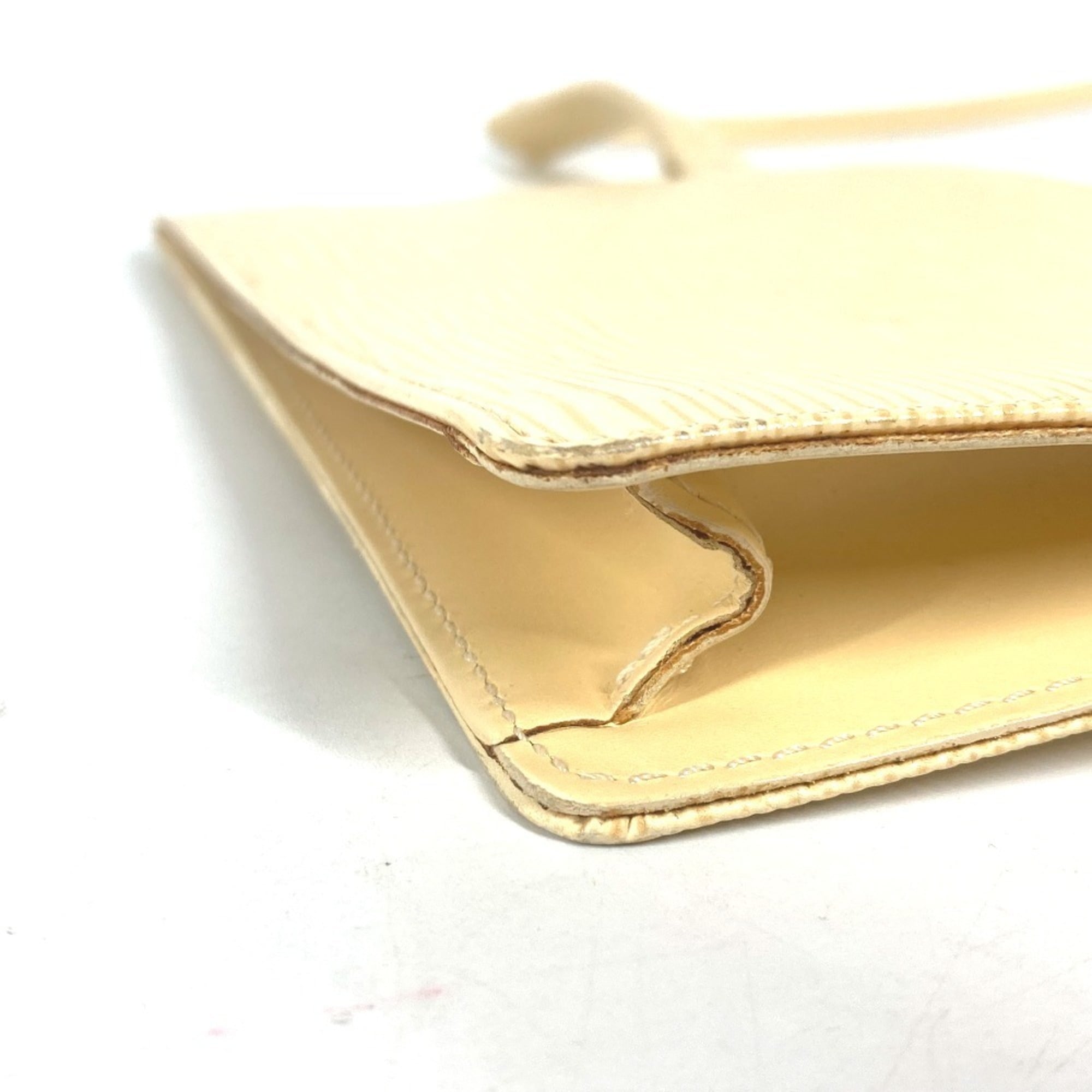 LOUIS VUITTON M5292A Epi Rochelle Belt Bag, Body Waist Pouch, Leather, Women's, Vanille, Yellow, G-240610-66 — Like New