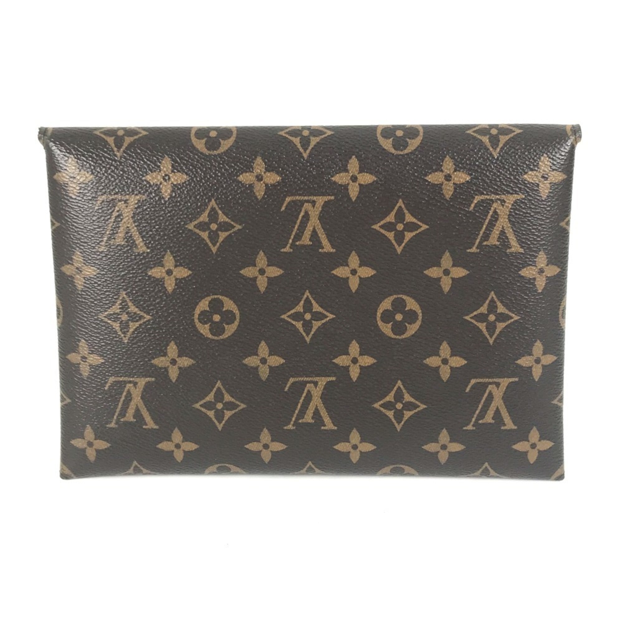 LOUIS VUITTON M62034 Monogram Pochette Kirigami Large and Medium Pouch Clutch Bag Canvas Women's Brown — Like New