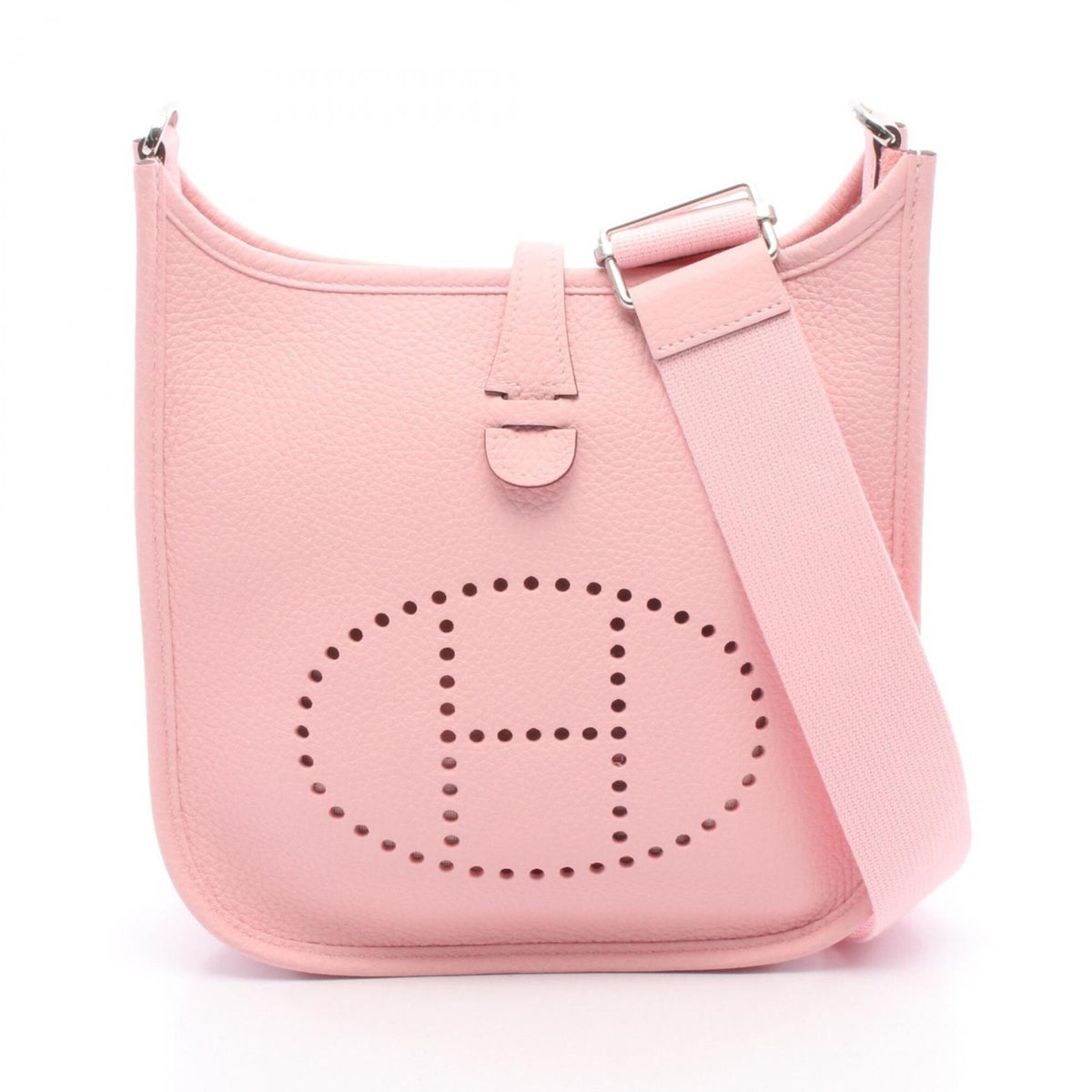 Hermes Evelyne 23 Shoulder Bag/Handbag, Leather, Taurillon Clemence Women's, Pink — New - Store Return