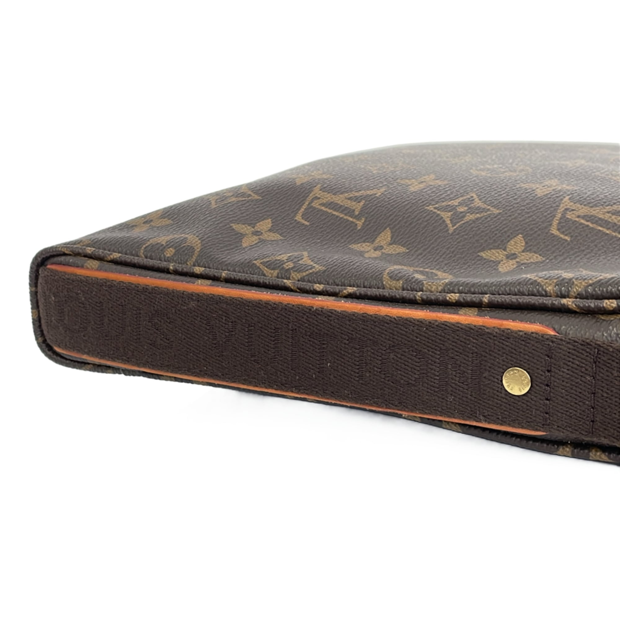 LOUIS VUITTON Trotta Beaucoup Monogram Shoulder Bag M97037 Brown (Men's & Women's) — Like New