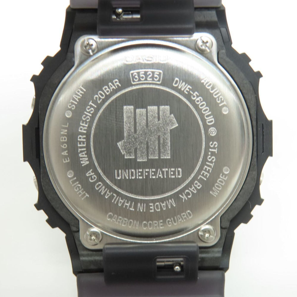 CASIO G-SHOCK UNDEFEATED DWE-5600UD-1JR Quartz Watch — Very Good