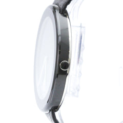 OMEGA Art Collection Ceramic Leather Quartz Mens Watch — Very Good
