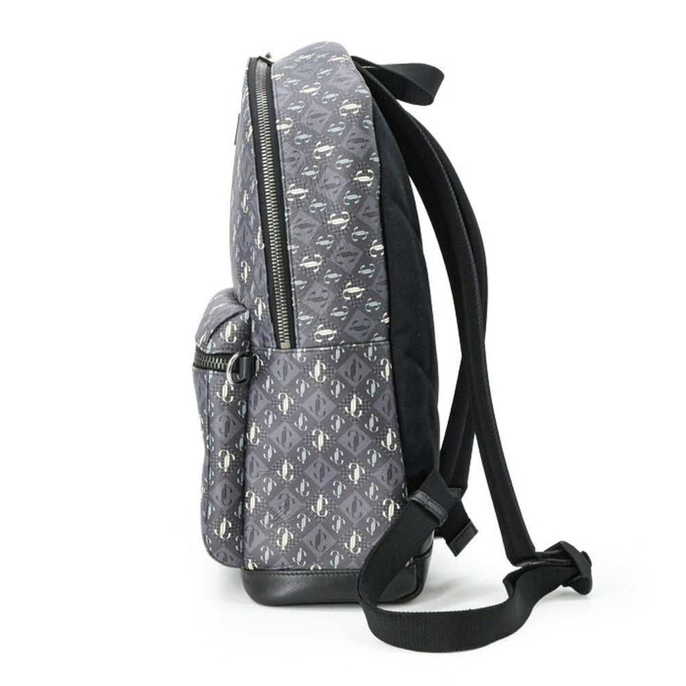 JIMMY CHOO WILMER XPO Backpack JC Monogram Grey Sage Men's Women's J000161023001 — Like New
