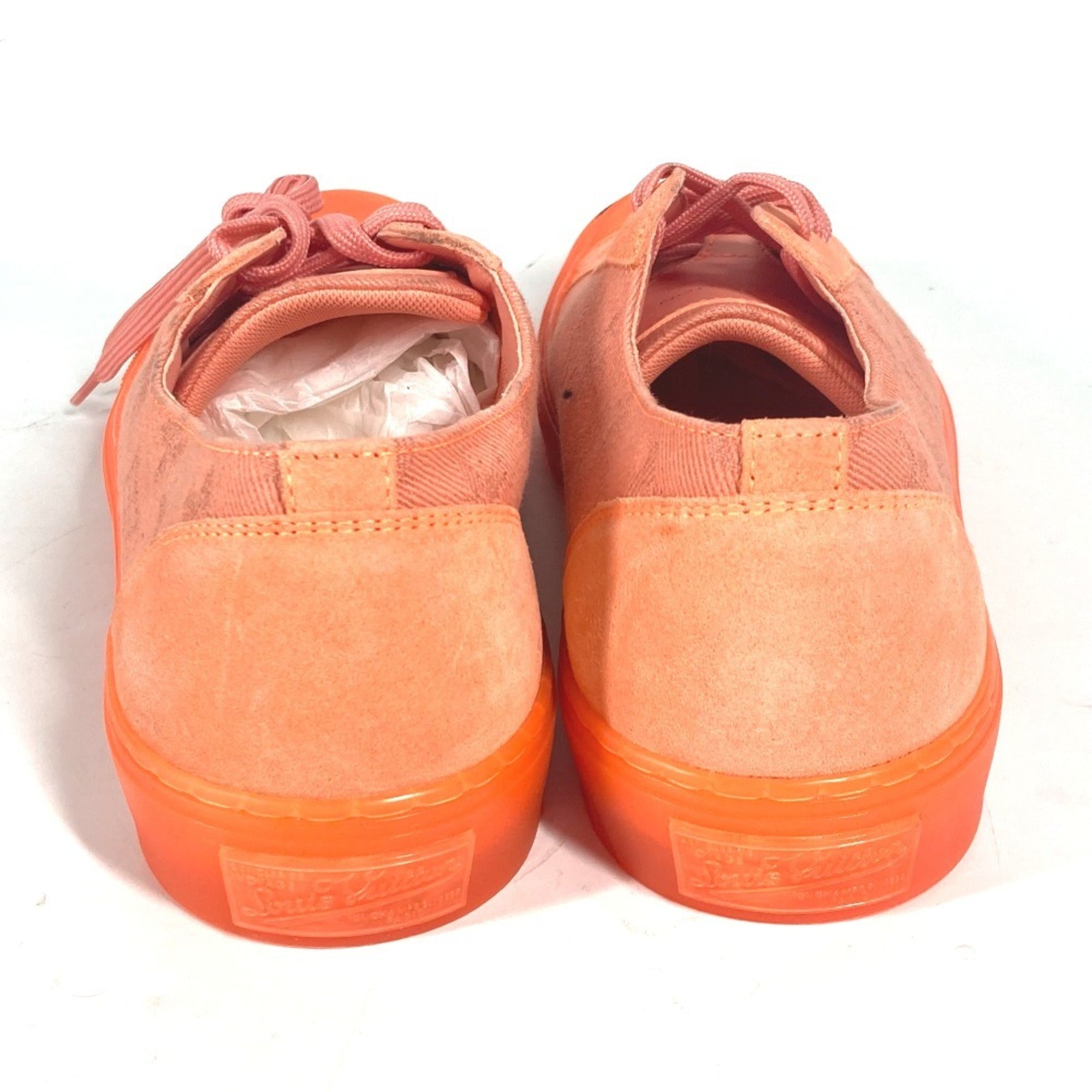 LOUIS VUITTON Louis Vuitton Tattoo Line Monogram Shoes, Canvas/Rubber Sneakers, Men's, Orange