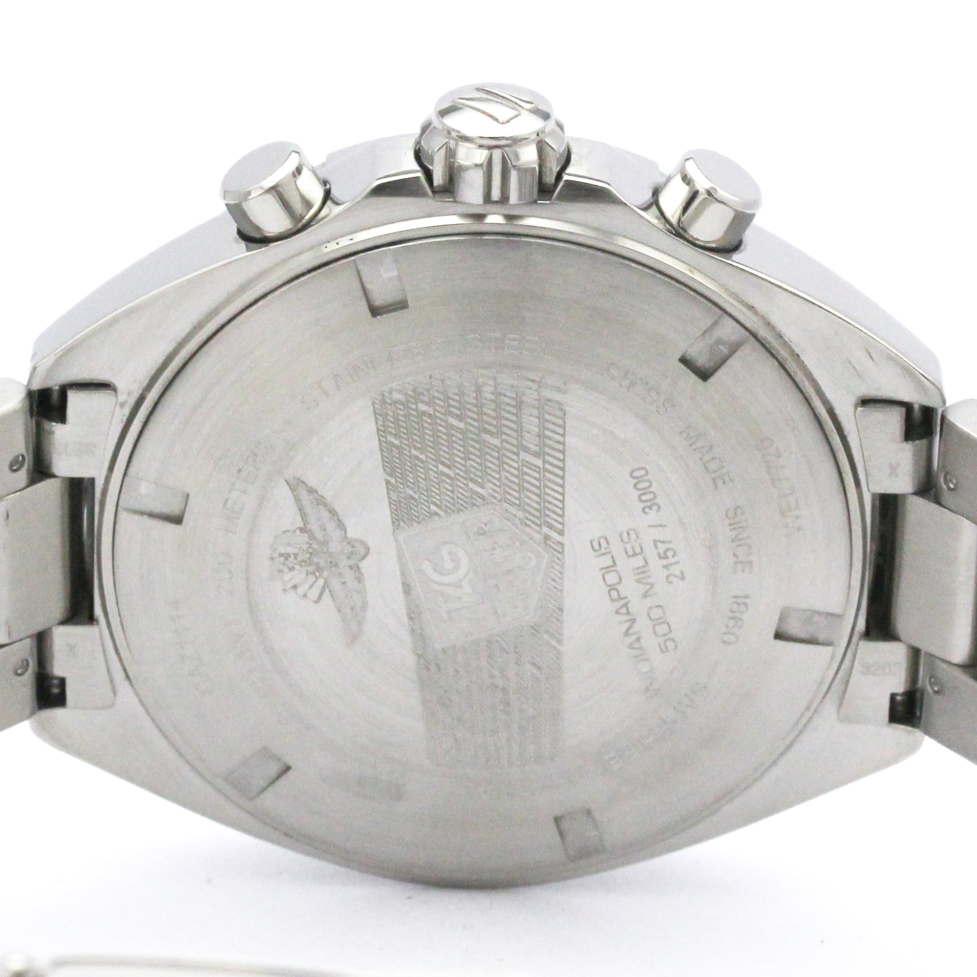 TAG HEUER Formula 1 Chronograph Steel Quartz Watch CAZ1114 Polished — Very Good