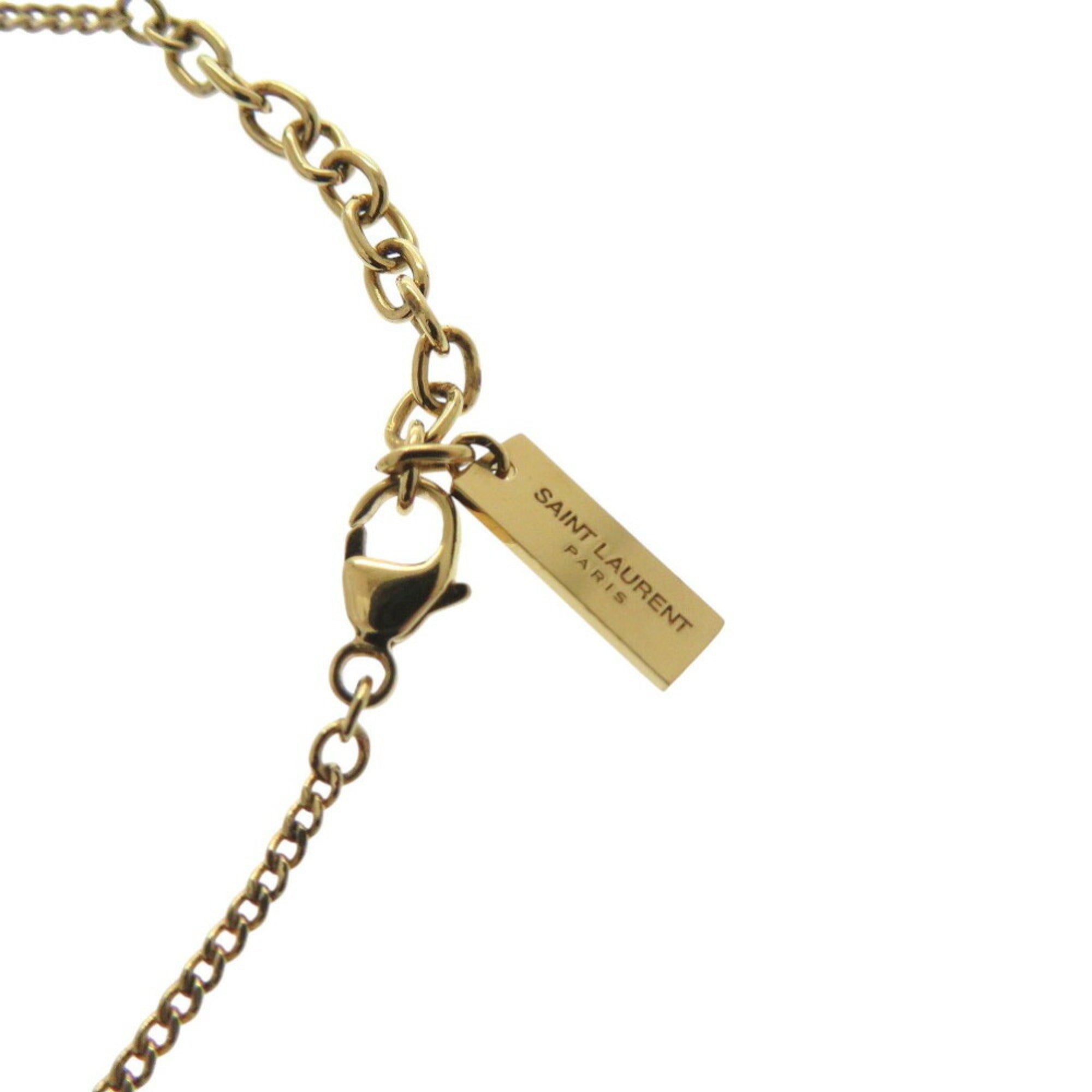 Yves Saint Laurent Opium Monogram Twist Cassandra Bracelet GP Gold 1566YVES SAINT LAURENT — Like New