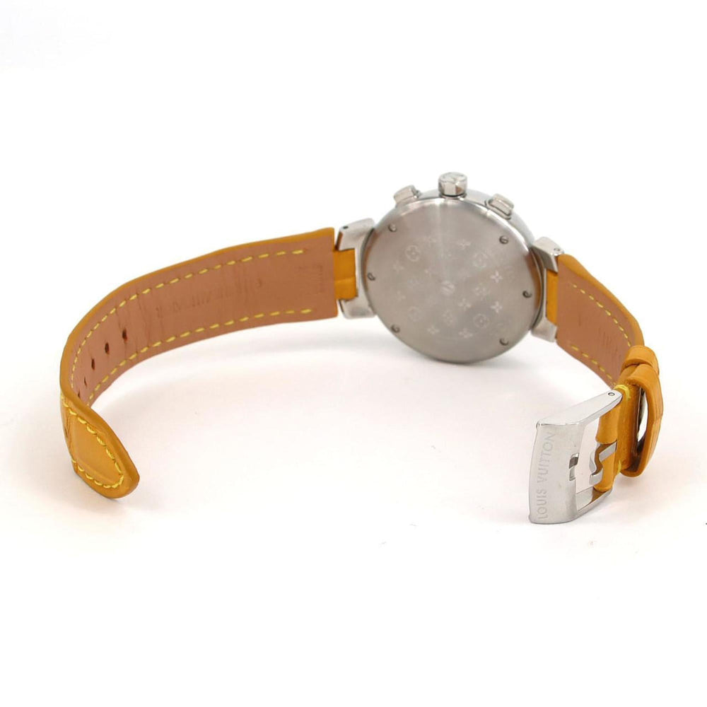 Louis Vuitton Tambour Chrono Q1322 Stainless Steel Quartz Watch — Very Good