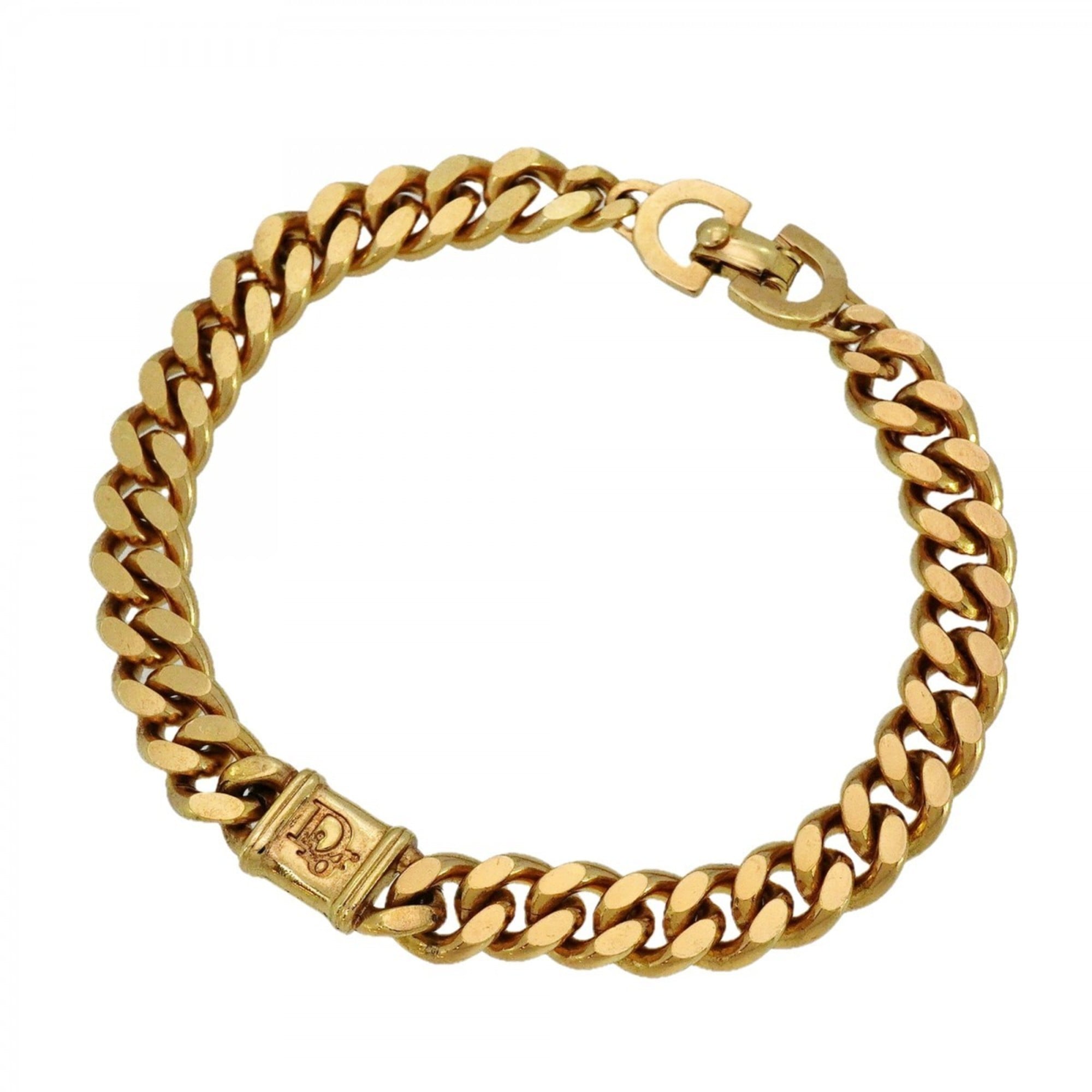Christian Dior Bracelet GP Plated Gold Women's