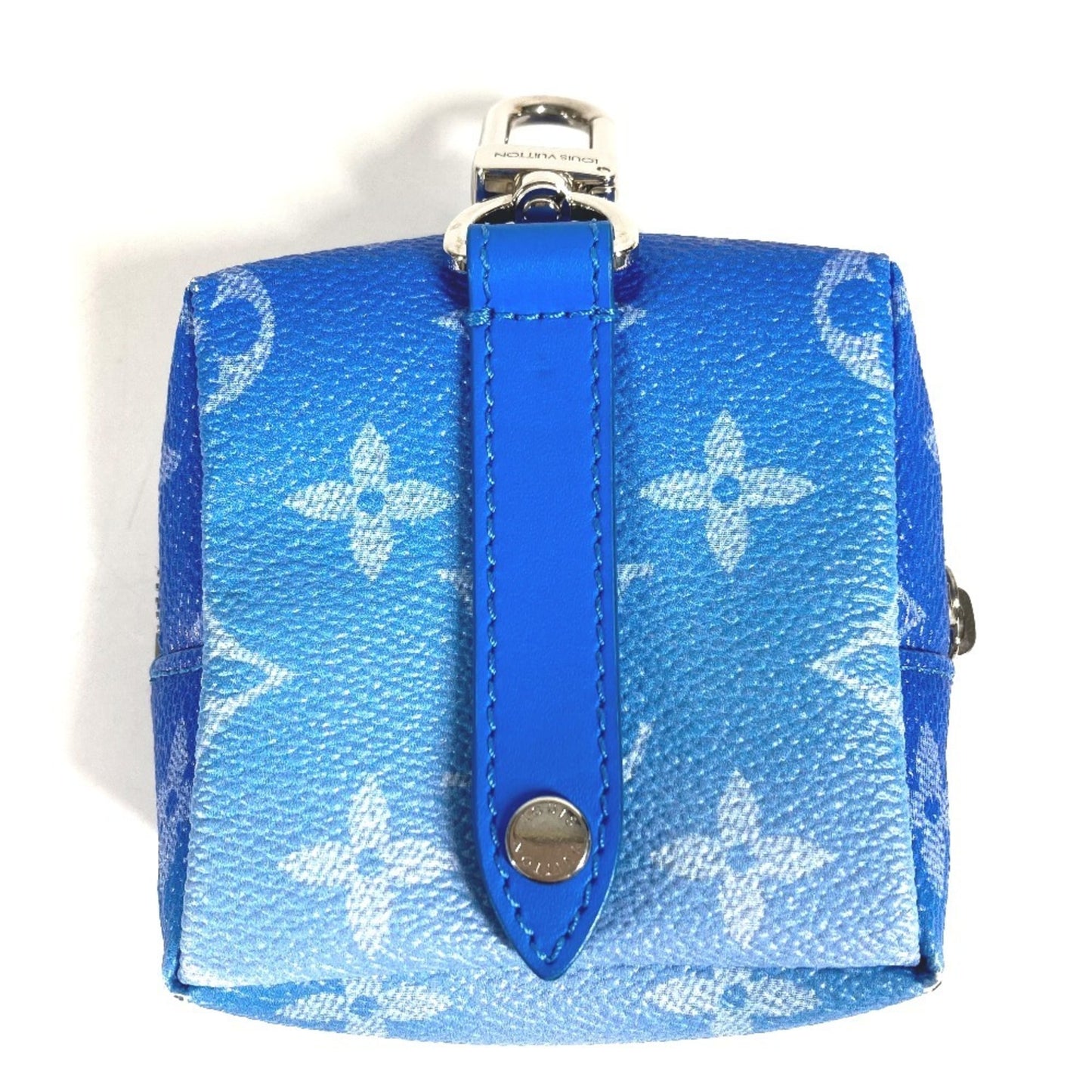 LOUIS VUITTON MP2792 Monogram Clouds Bijoux Sac Squared Pouch Bag Charm Keychain Canvas Men's Women's Blue