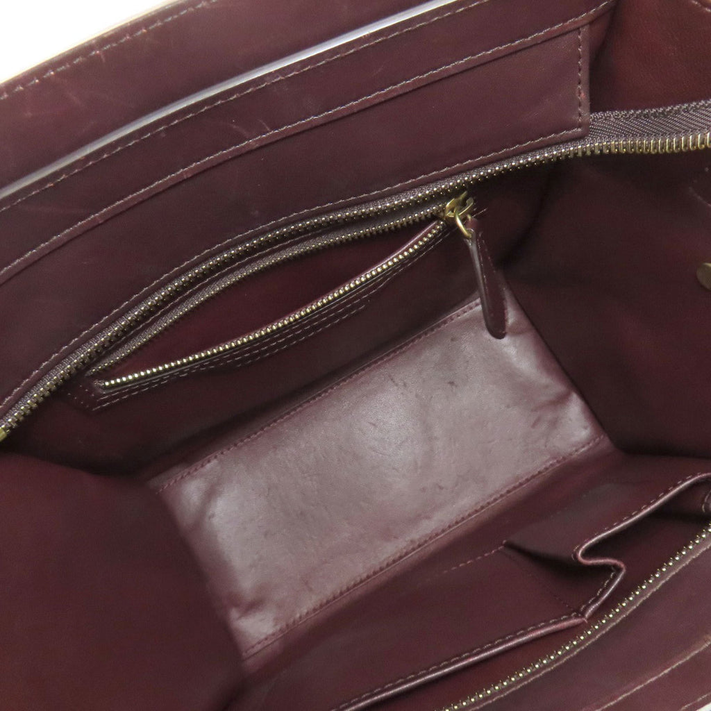 Celine Luggage Micro Tote Bag in Calfskin for Women