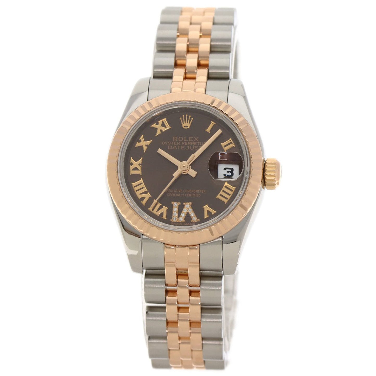 Rolex 179171 Datejust VI Diamond Watch in Stainless Steel/18K Gold