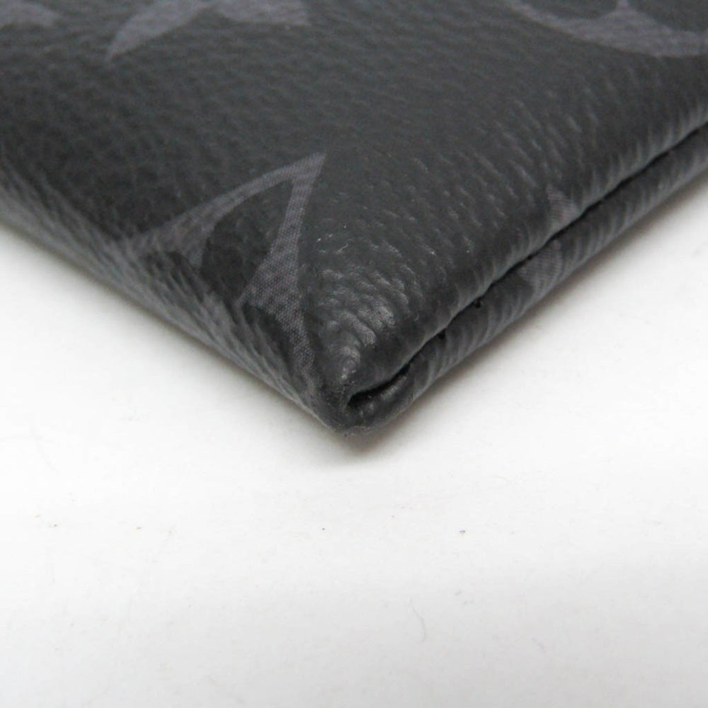 Louis Vuitton Monogram Eclipse Pochette Discovery M62291 Men's Clutch Bag Monogram Eclipse — Like New