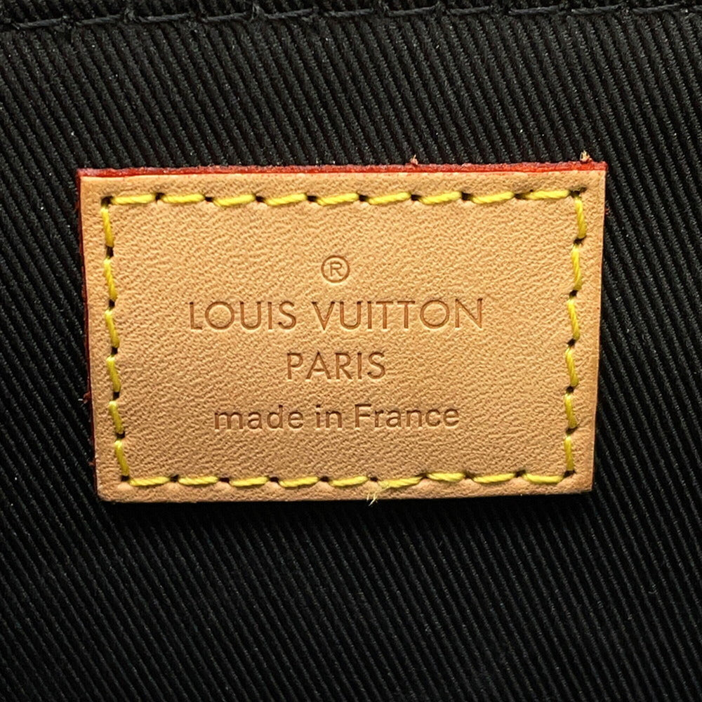 Louis Vuitton Damier Salt Leather Trunk Sling Bag N50061 LOUIS VUITTON 2-way Shoulder Handbag Men's — Like New