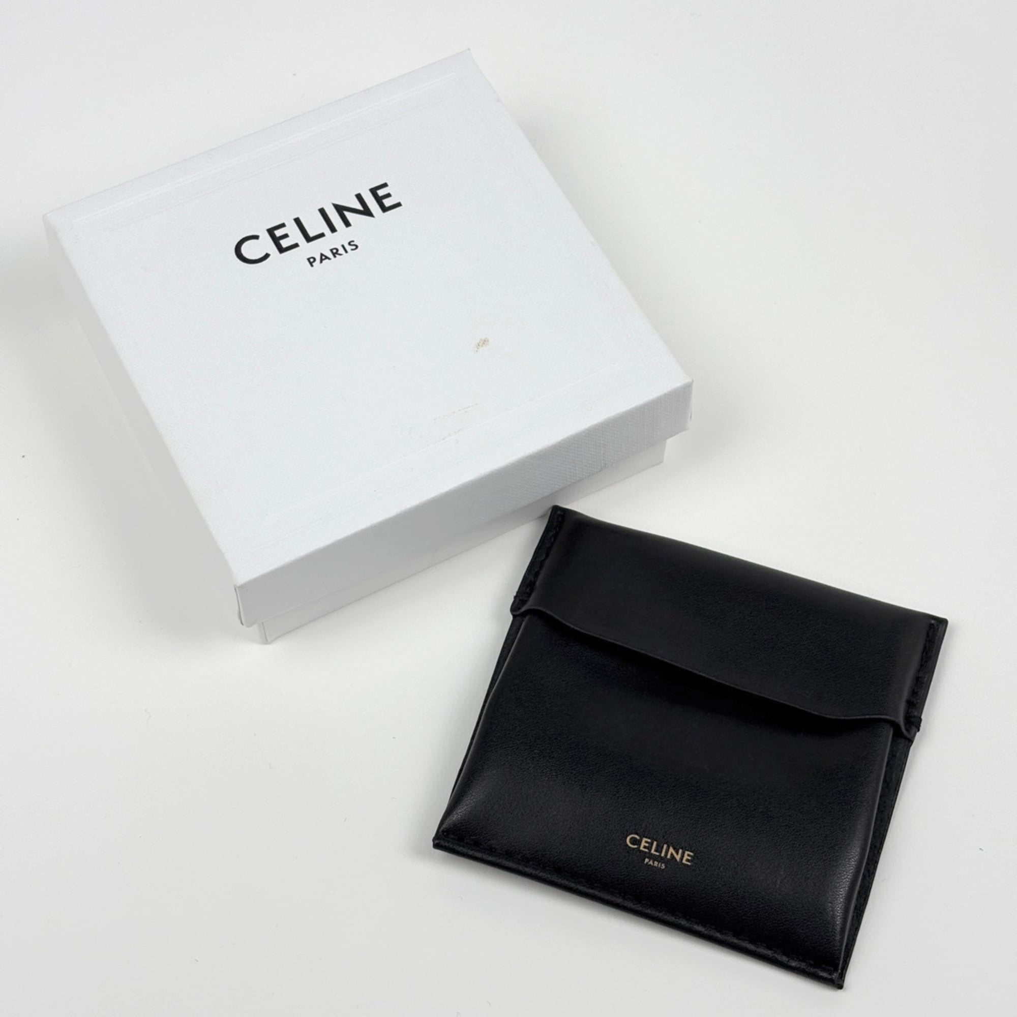 Celine Triomphe Ring, GP Gold, Women's