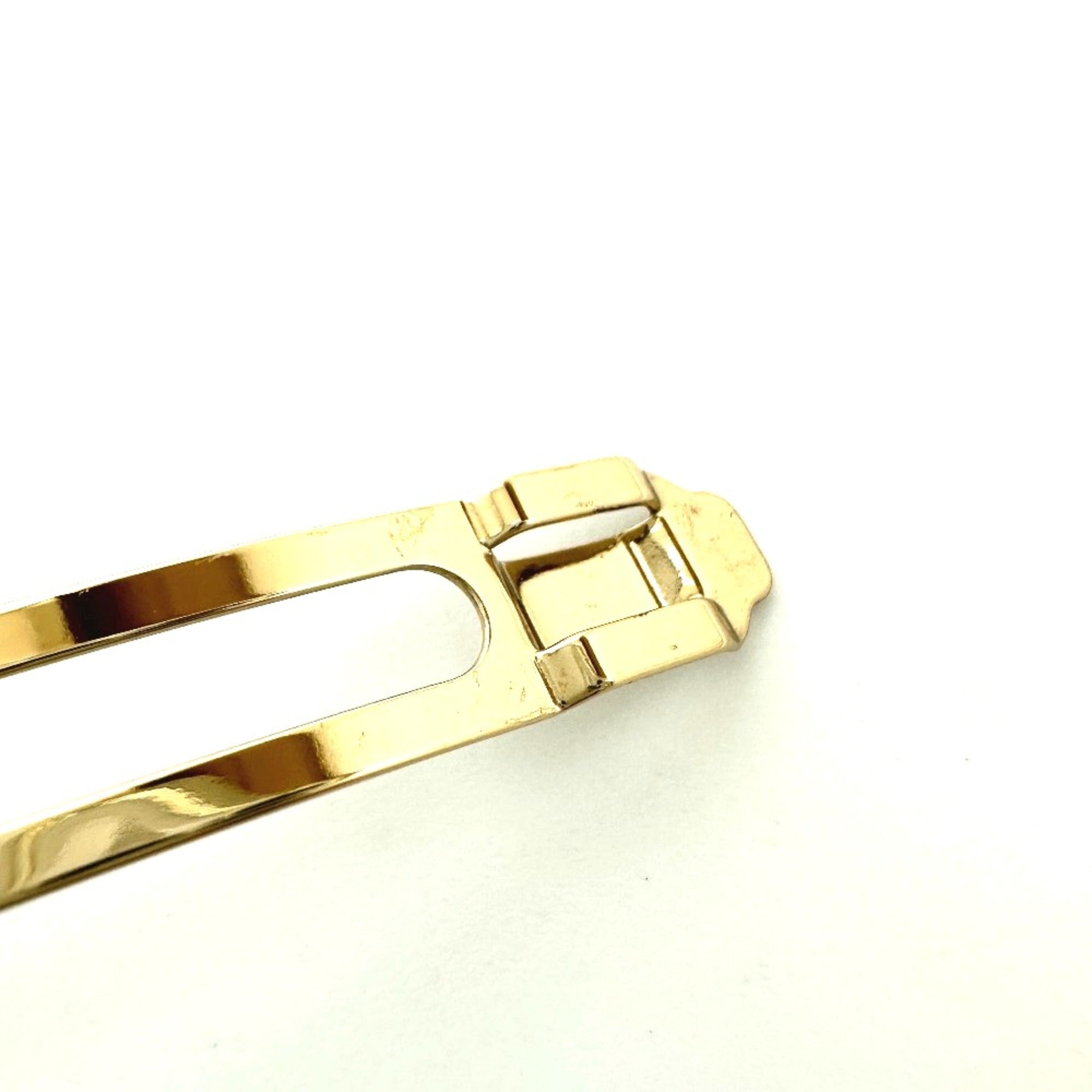 Chanel logo hair accessory Valletta Gold — Like New
