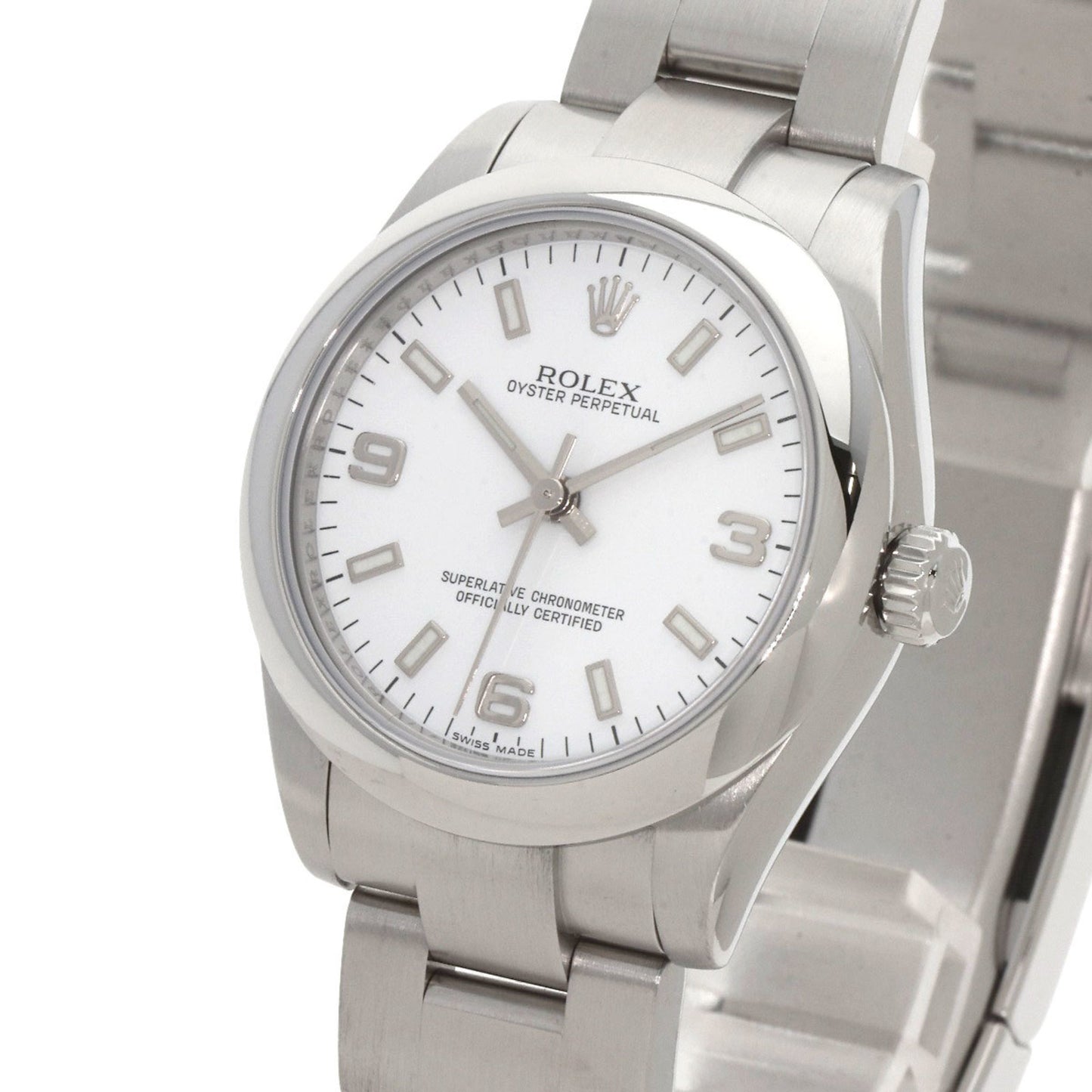 Rolex 177200 Oyster Perpetual 31 Watch Stainless Steel SS Boys