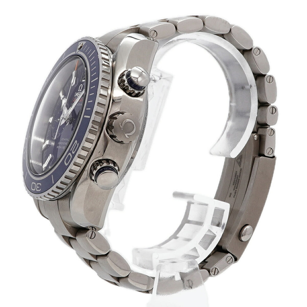 Omega Seamaster Planet Ocean Chrono 232.90.46.51.03.001 Blue Dial Men's Watch — Very Good
