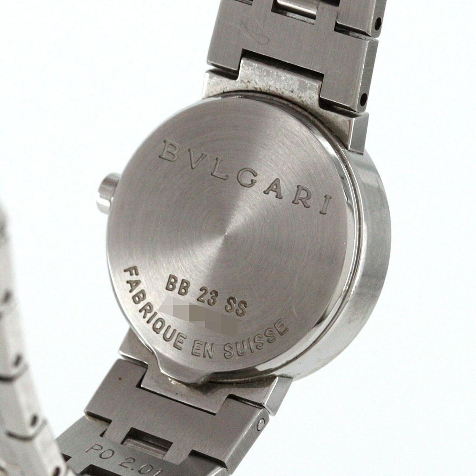 Bulgari BB23SS BB23SSD SS Quartz Watch — Good