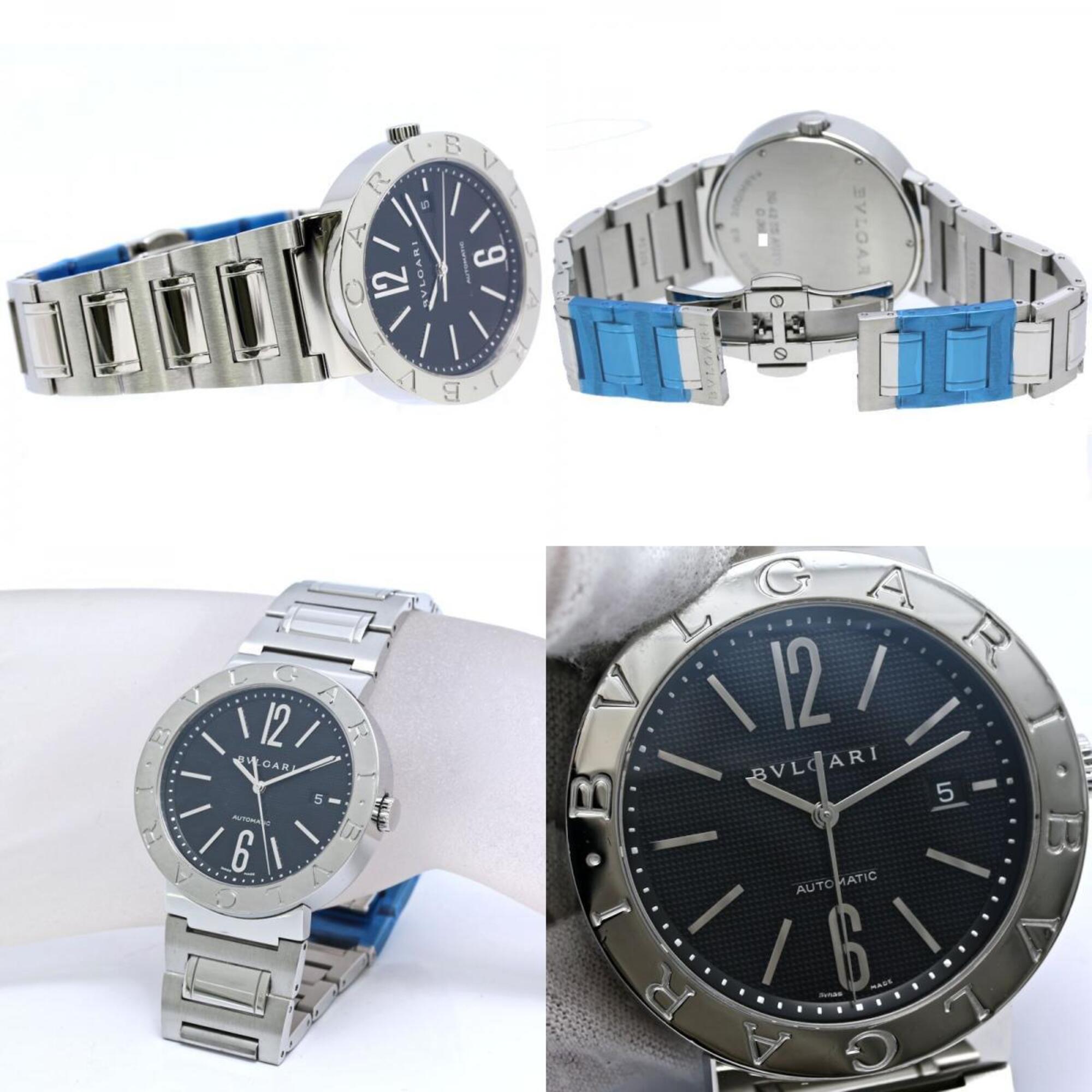 BVLGARI Bulgari BB42BSSDAUTO BB42SSAUTO 10382 Men's Watch Stainless Steel 40476 — Good