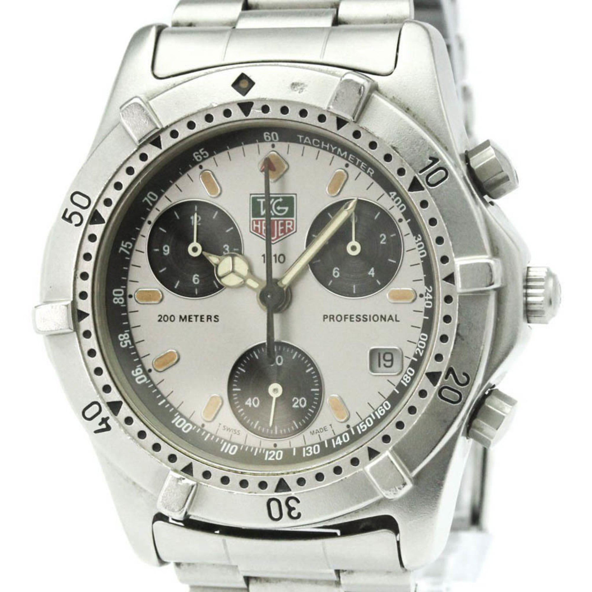 Tag Heuer Professional Quartz Stainless Steel Men's Sport 560.206 — Good
