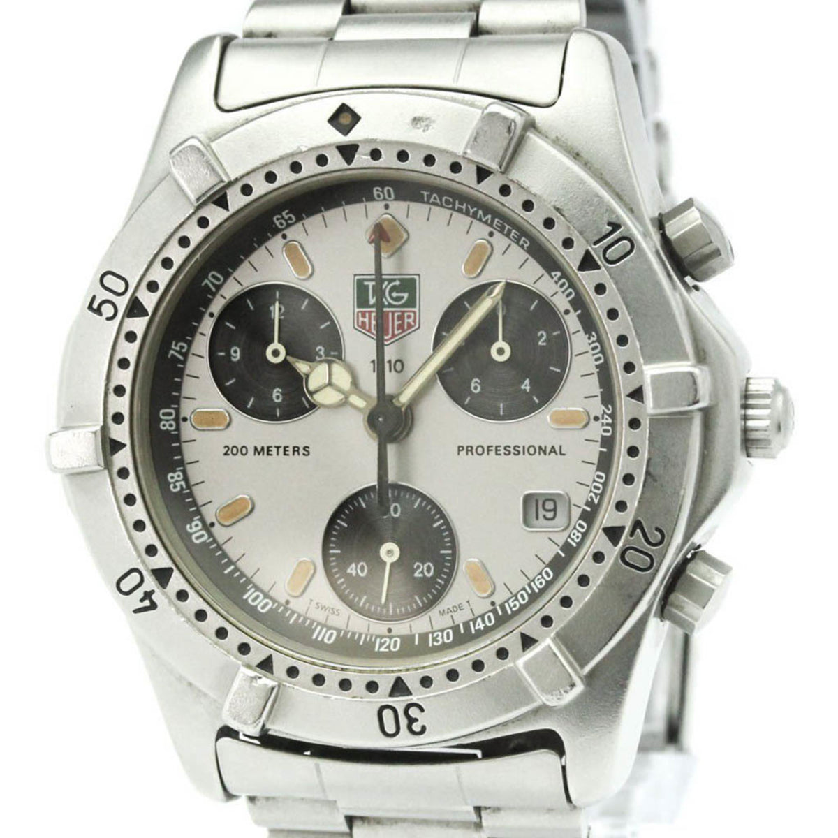 Tag Heuer Professional Quartz Stainless Steel Men's Sport 560.206 — Good