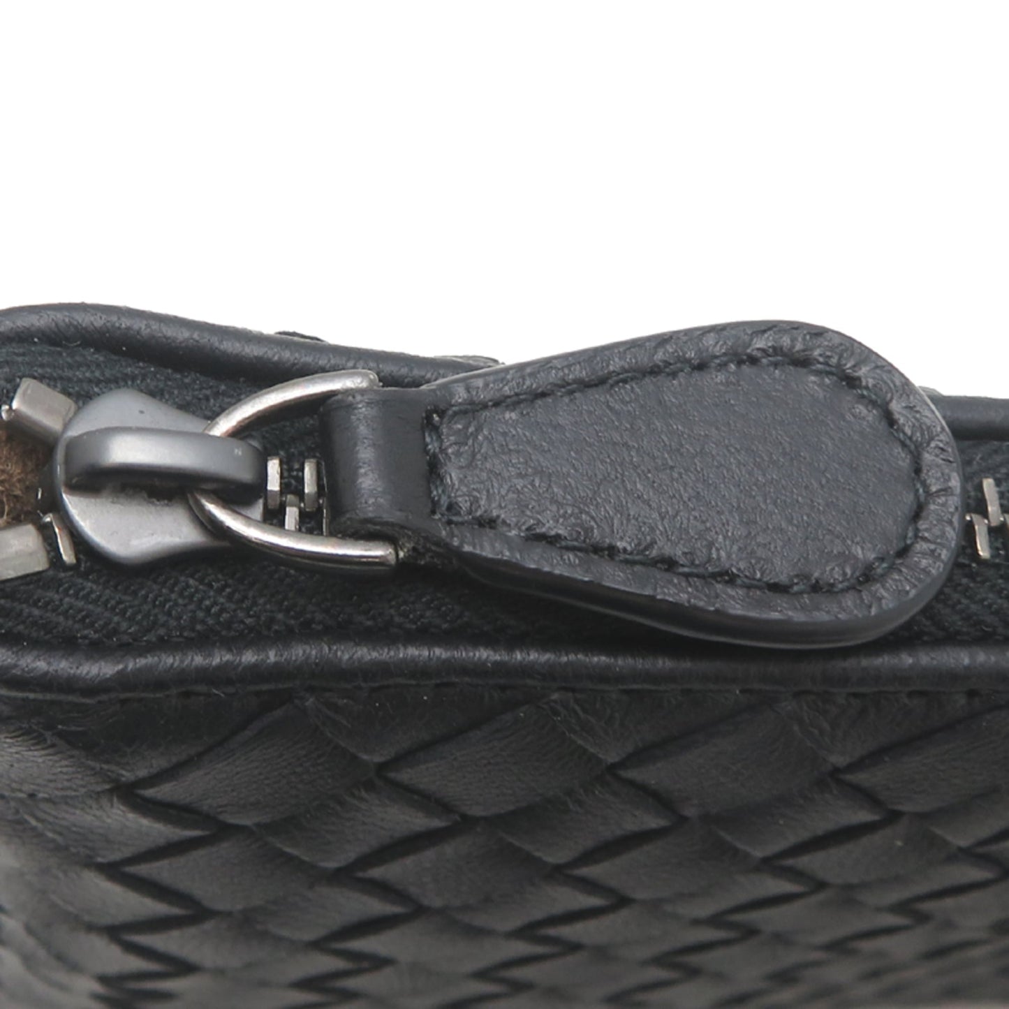 Bottega Veneta Intrecciato Chain Shoulder Bag, Women's Leather, Black