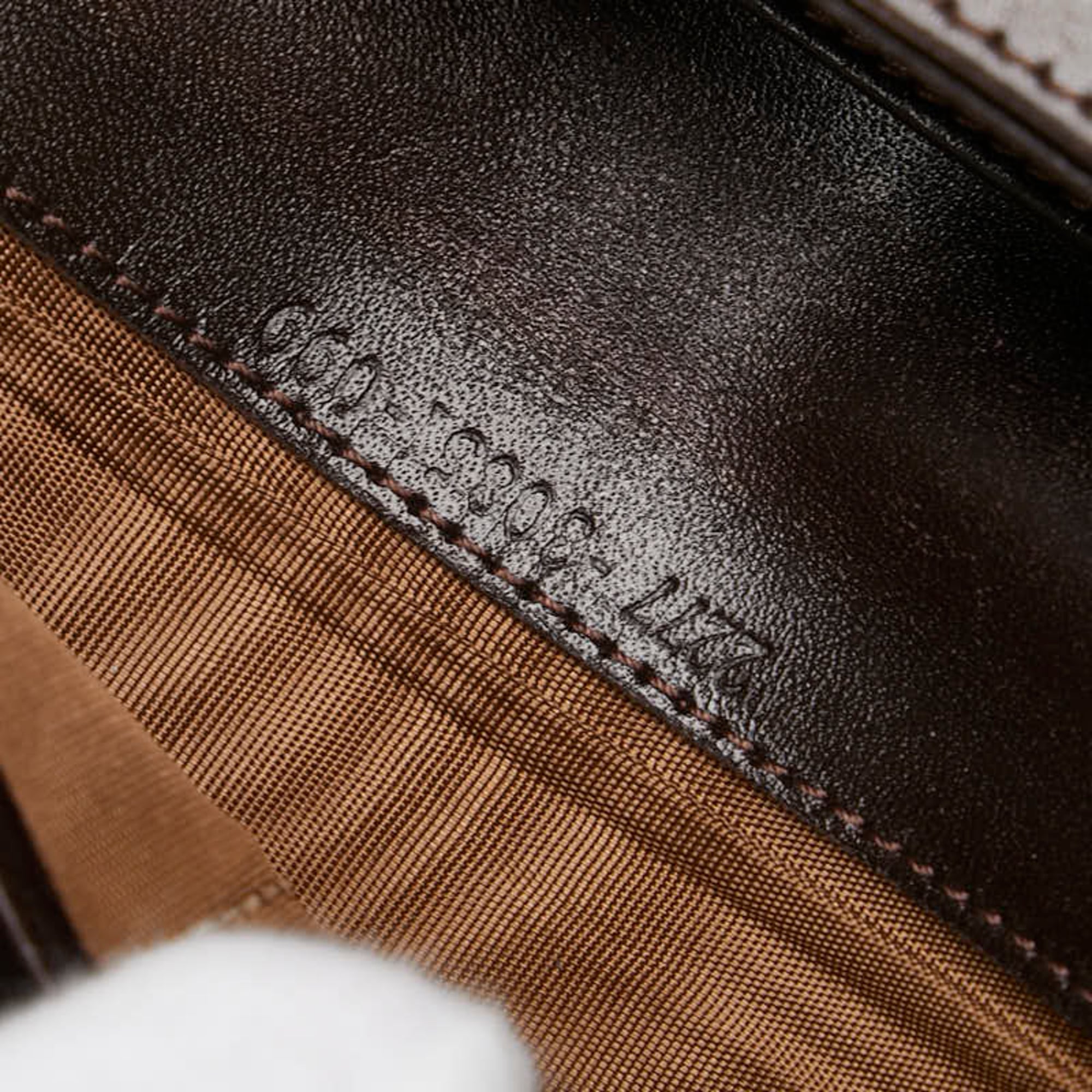 Fendi Zucca Long Wallet 30851 Brown Black Canvas Leather Women's FENDI