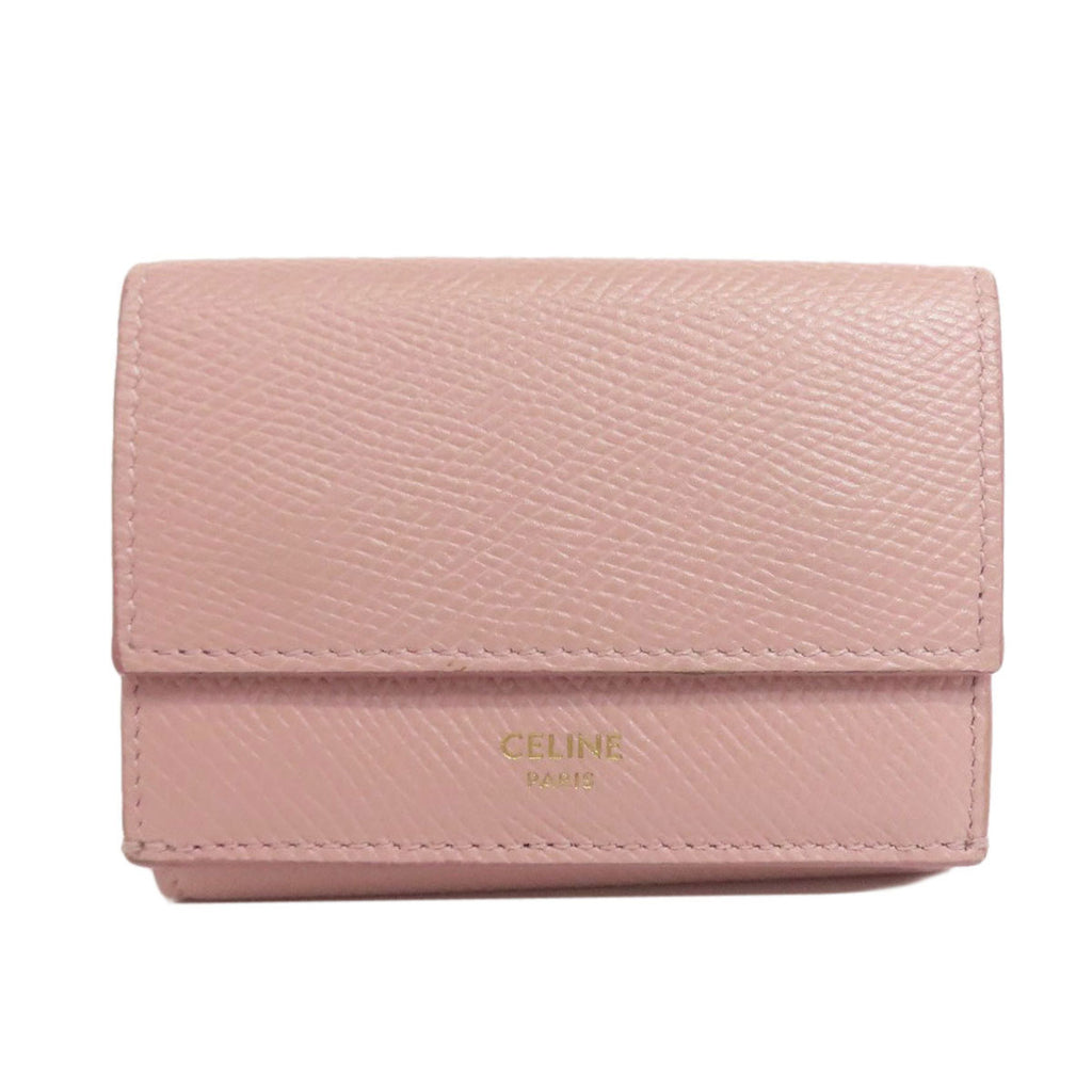 CELINE Tri-fold wallet Bi-fold Leather Women's