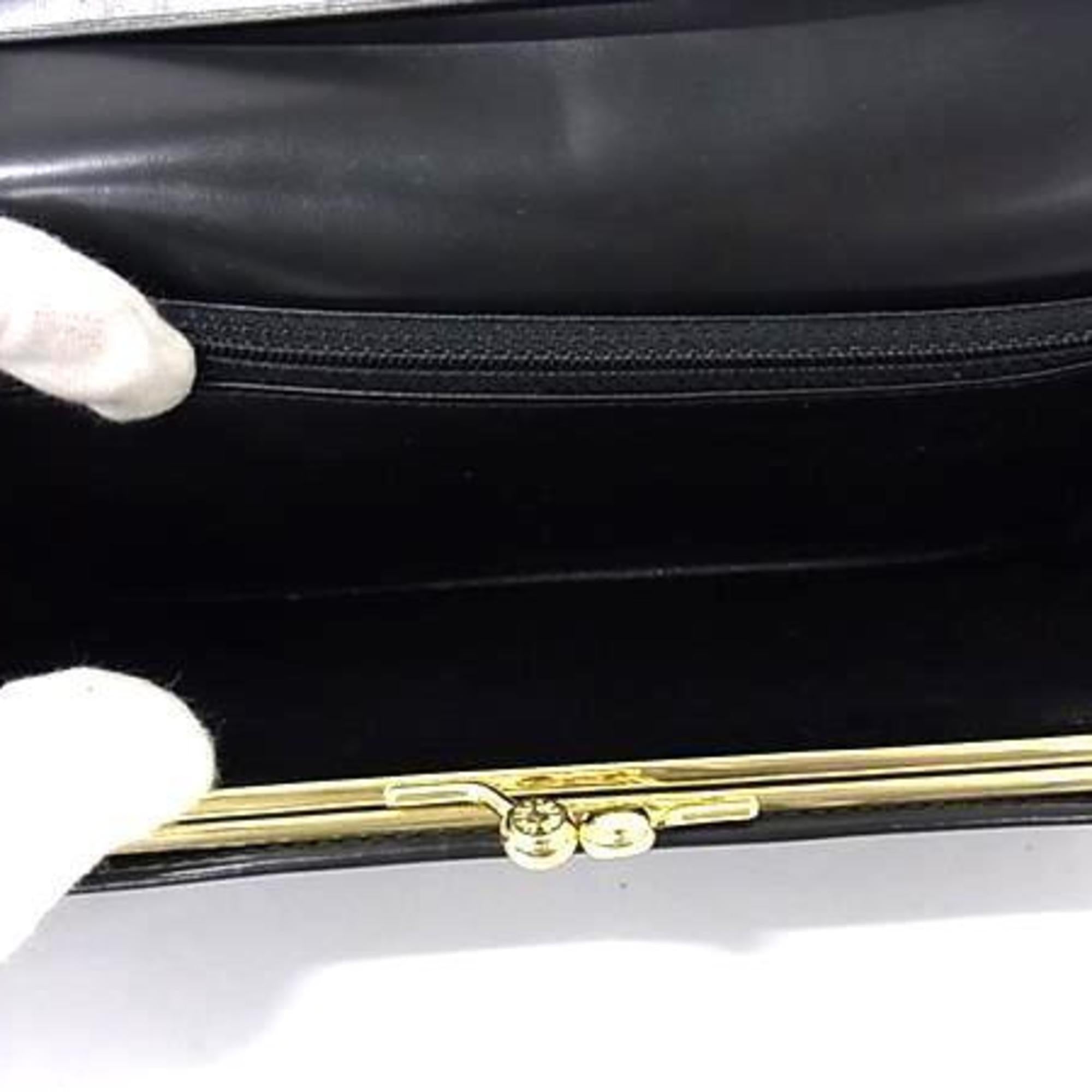 CELINE Macadam Long Wallet - Black and Brown Leather for Women